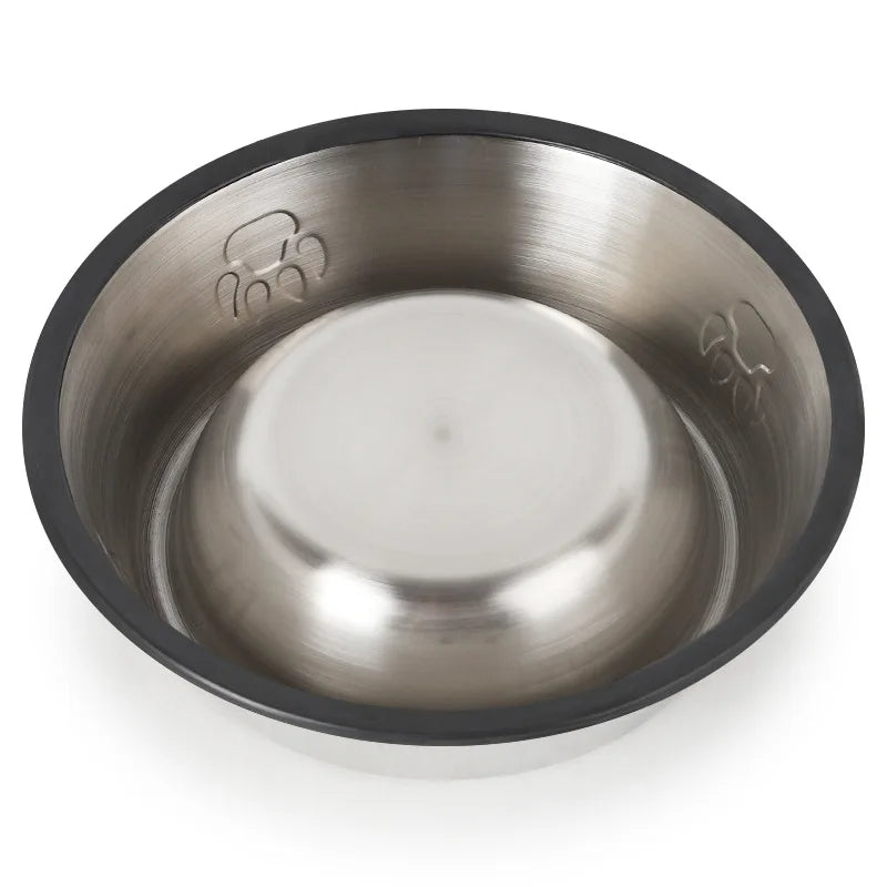 Quality Paw Stainless Steel Pet Dog Bowl