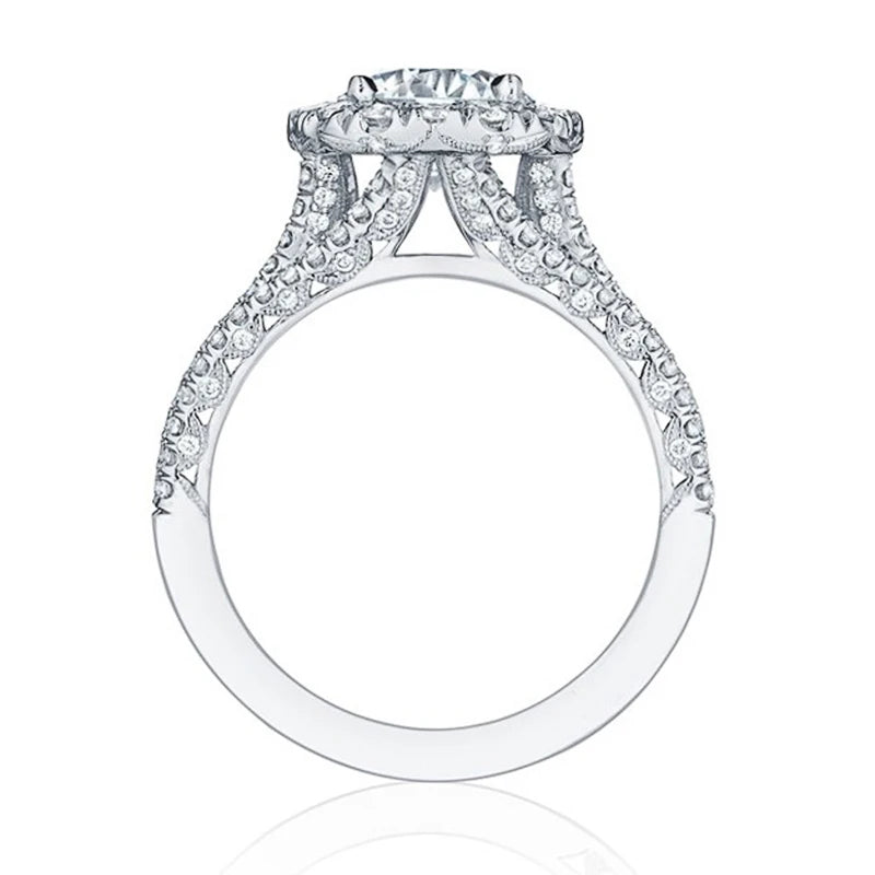 Paris Ring (Brilliant Cubic Zirconia Luxury Engagement Rings)