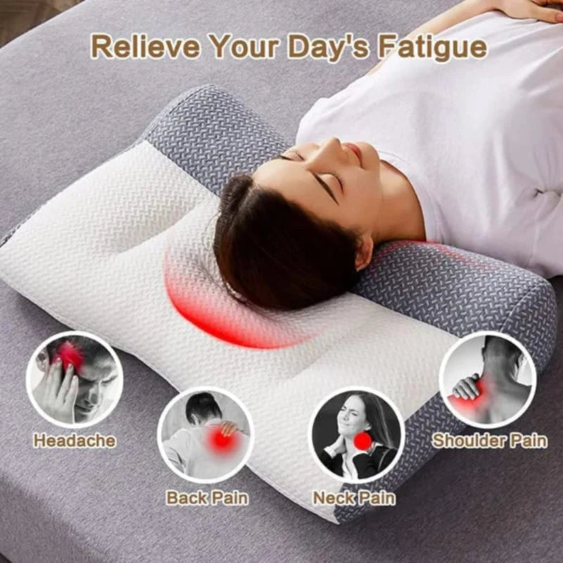 Super Ergonomic Pillow Orthopedic for Neck and Shoulder Pain Relief