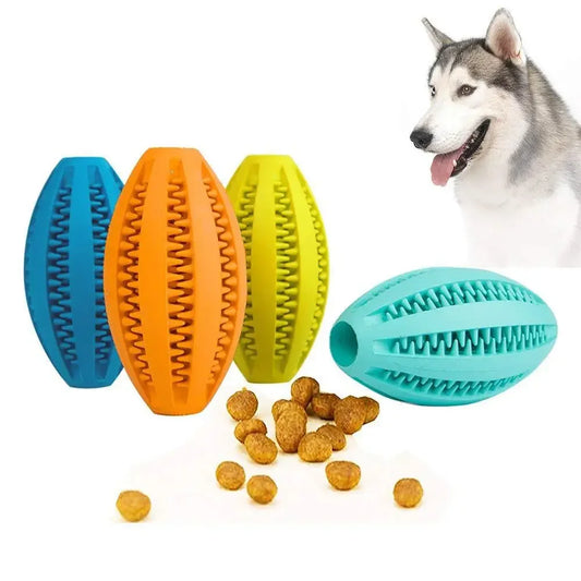 Pet Dog Chew Toys Teeth Cleaning Snack Ball