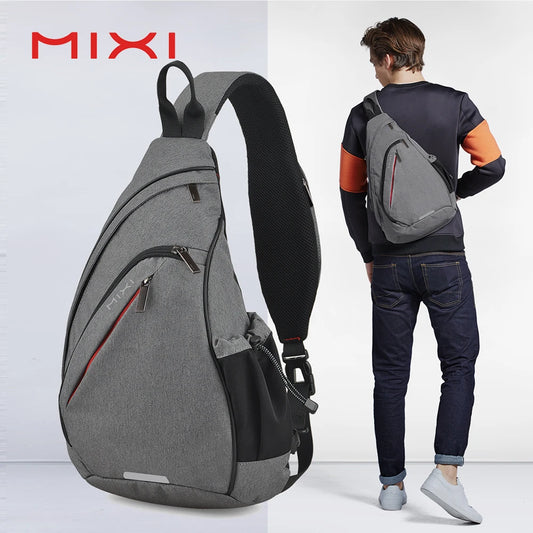 Mixi Men One Shoulder Backpack