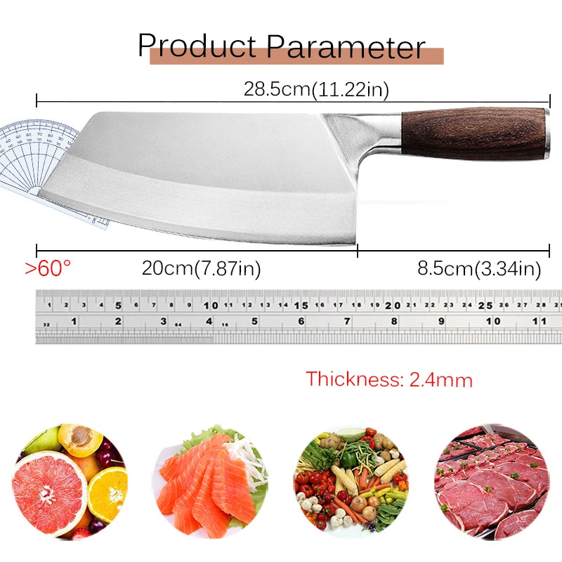 Multifunctional Kitchen Knife Stainless Steel