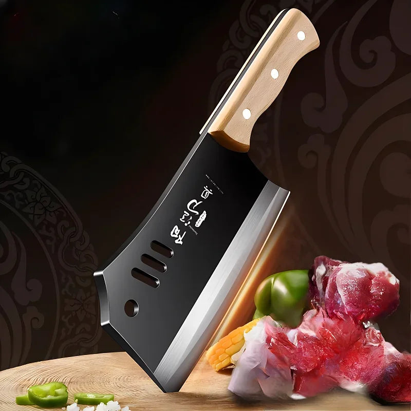 High carbon steel kitchen knife