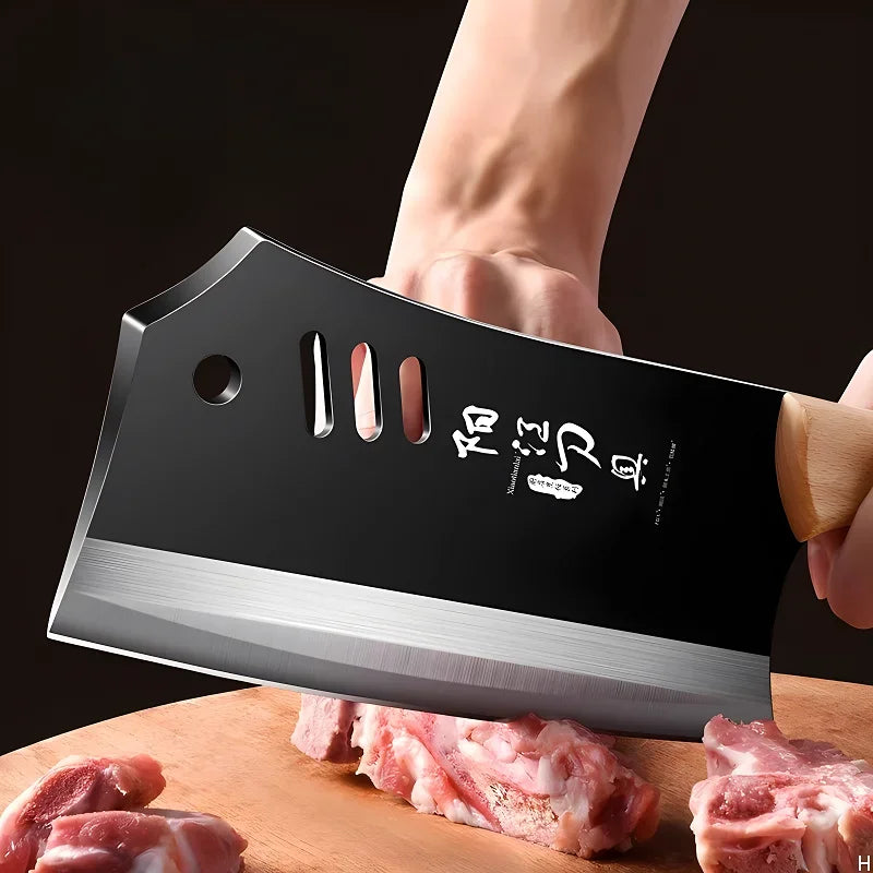 High carbon steel kitchen knife