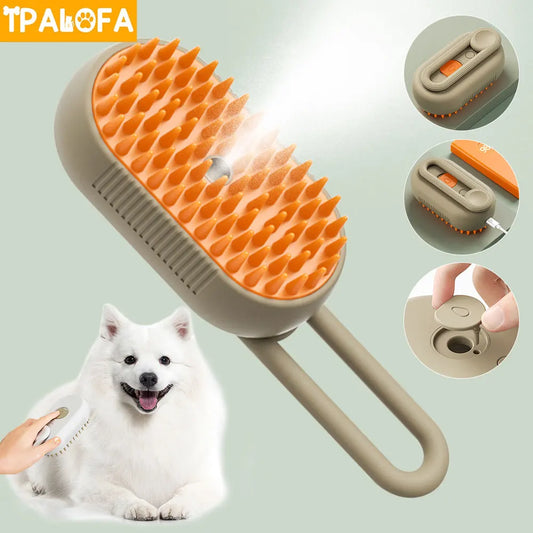 3in1 Water Dog Brush Electric Spray