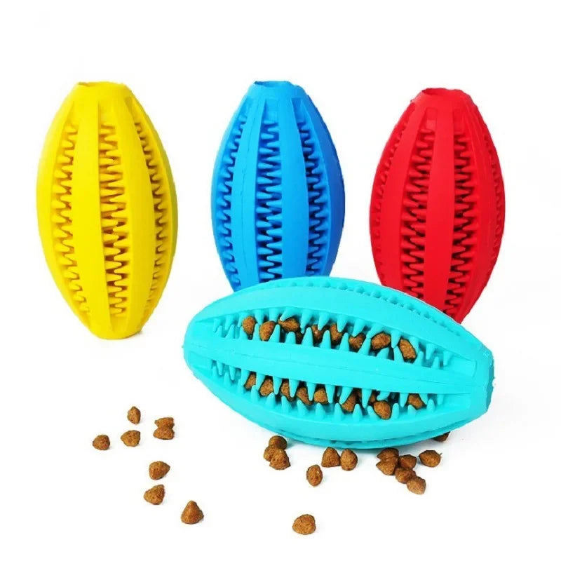 Pet Dog Chew Toys Teeth Cleaning Snack Ball