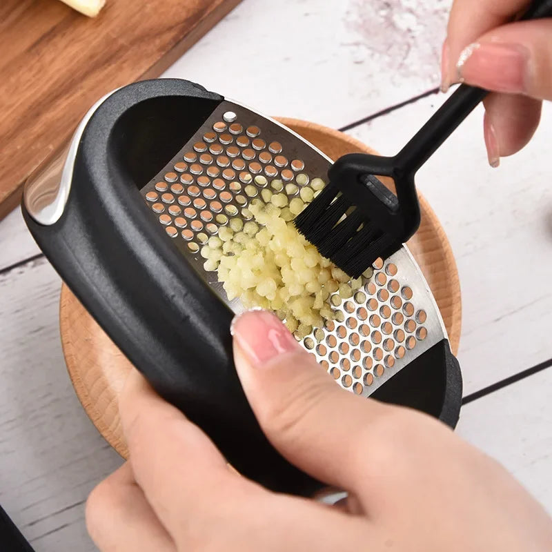 Stainless Steel Garlic Press