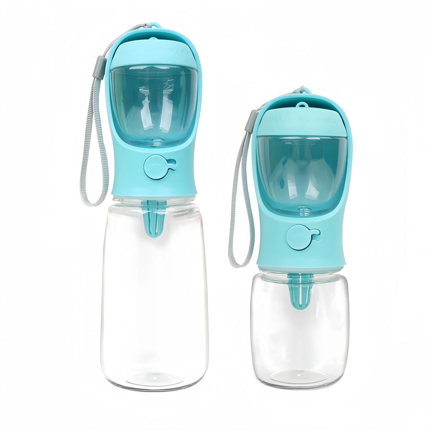 Portable Dog Cat Water Bottle with Storage