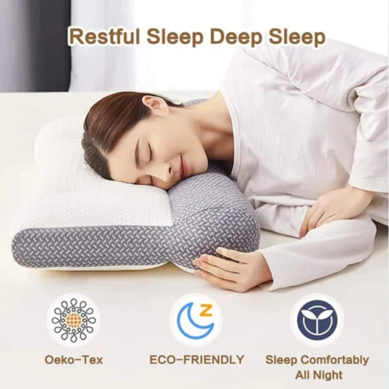 Super Ergonomic Pillow Orthopedic for Neck and Shoulder Pain Relief