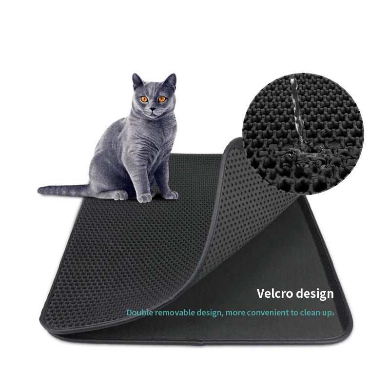 Double Layer EVA Cat Litter Pad Waterproof