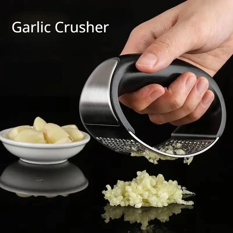 Stainless Steel Garlic Press